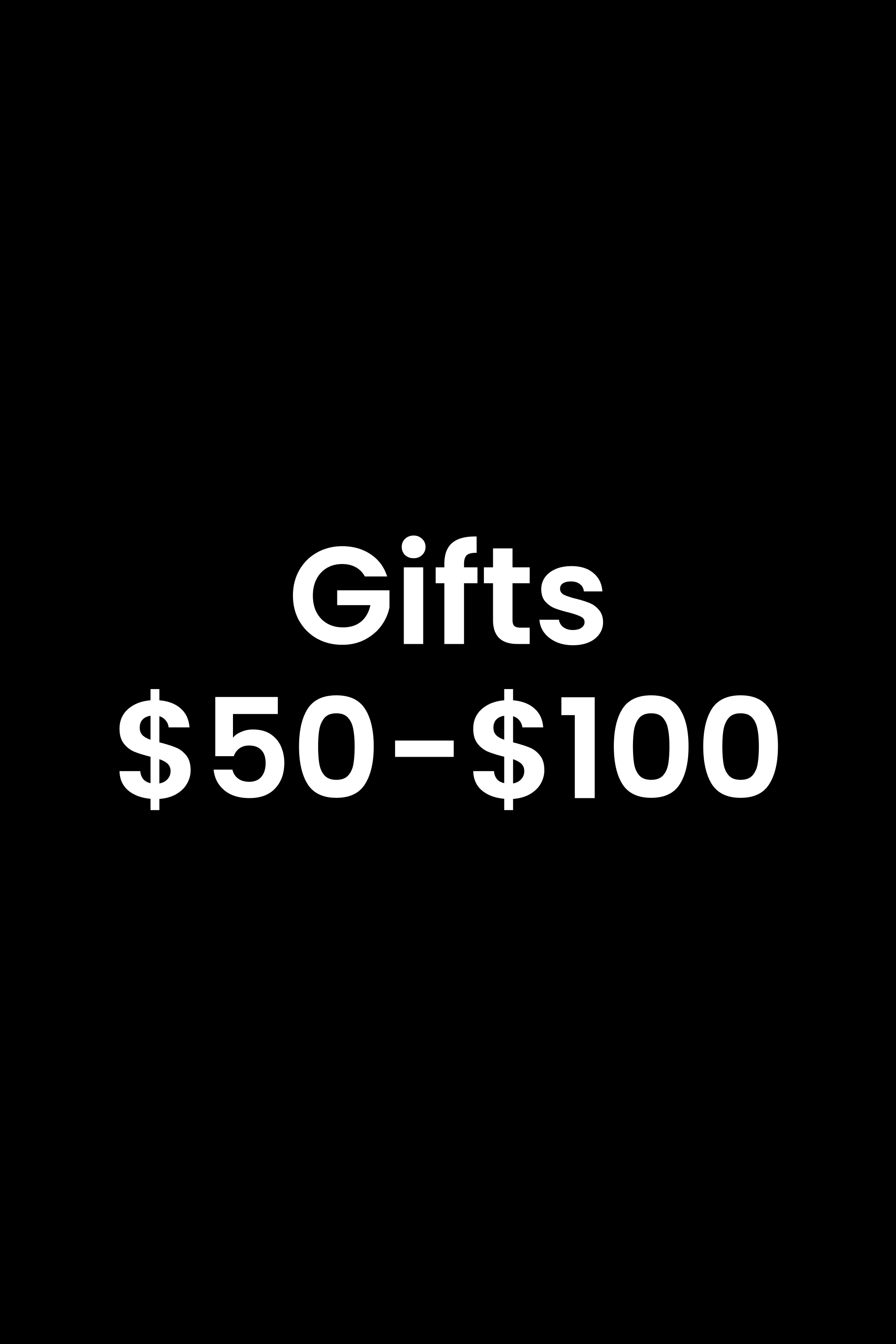Gifts $50-$100