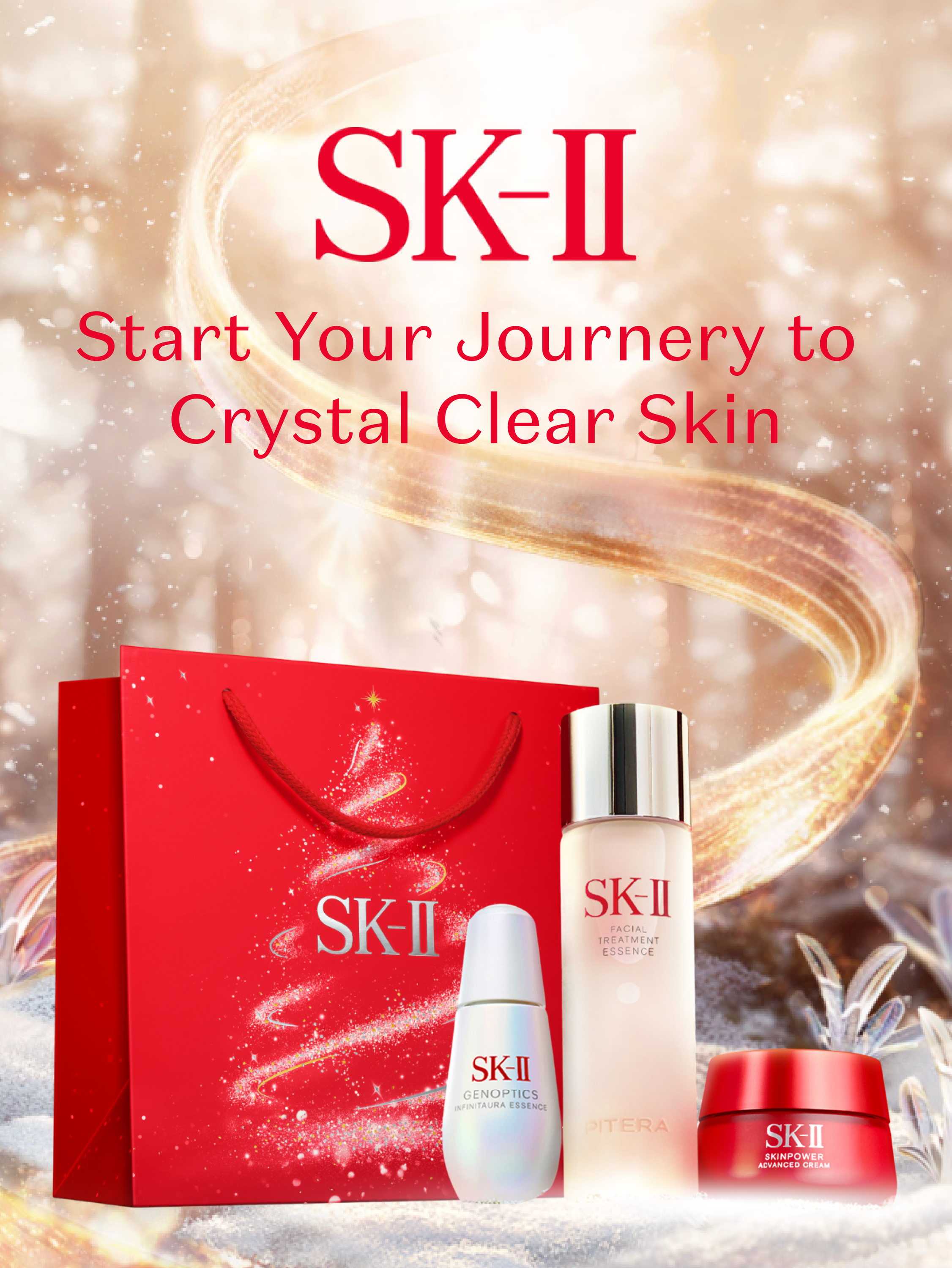 Start your journey to clear skin with SKII