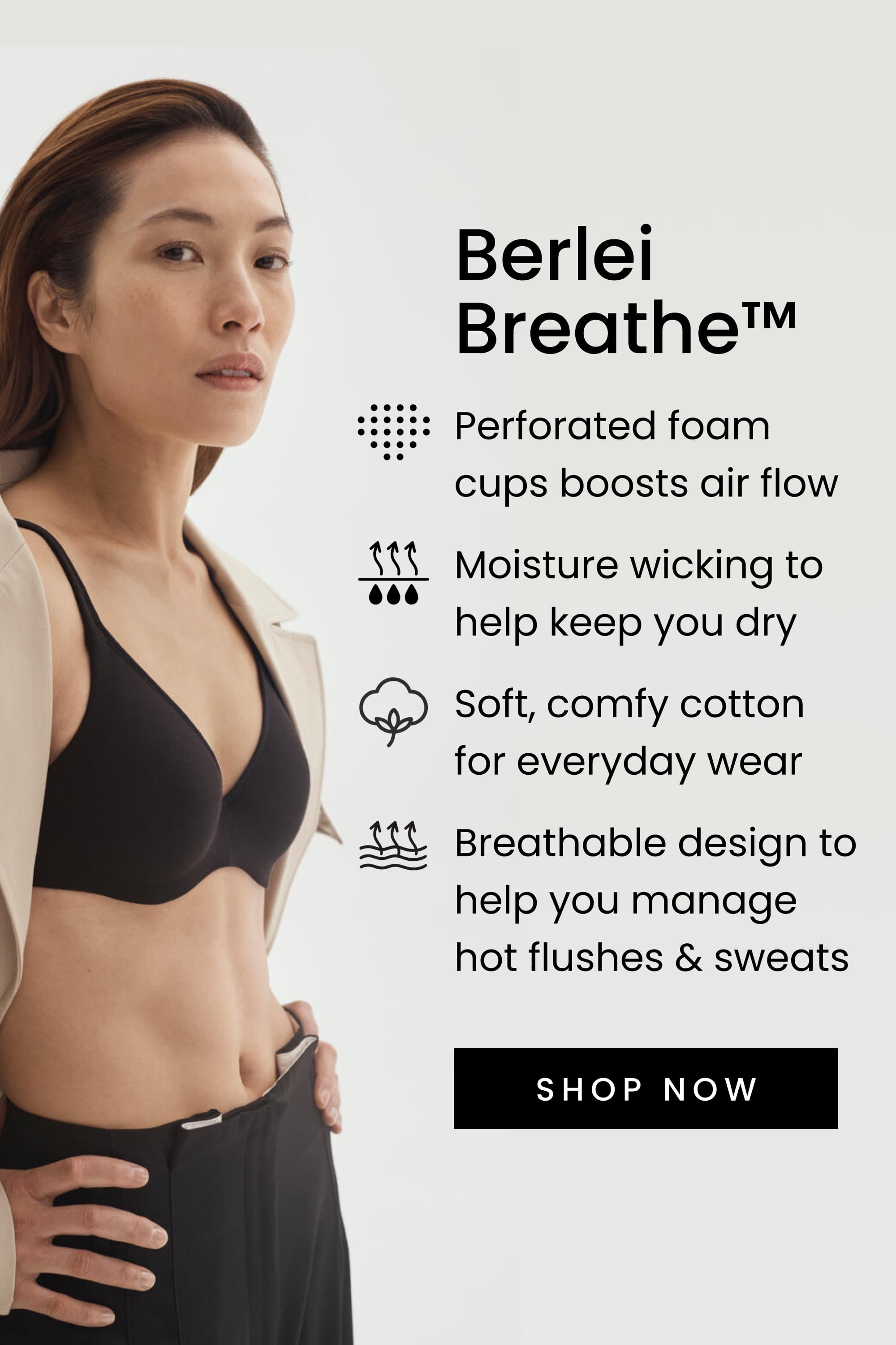 Berlei Breathe. Shop Now