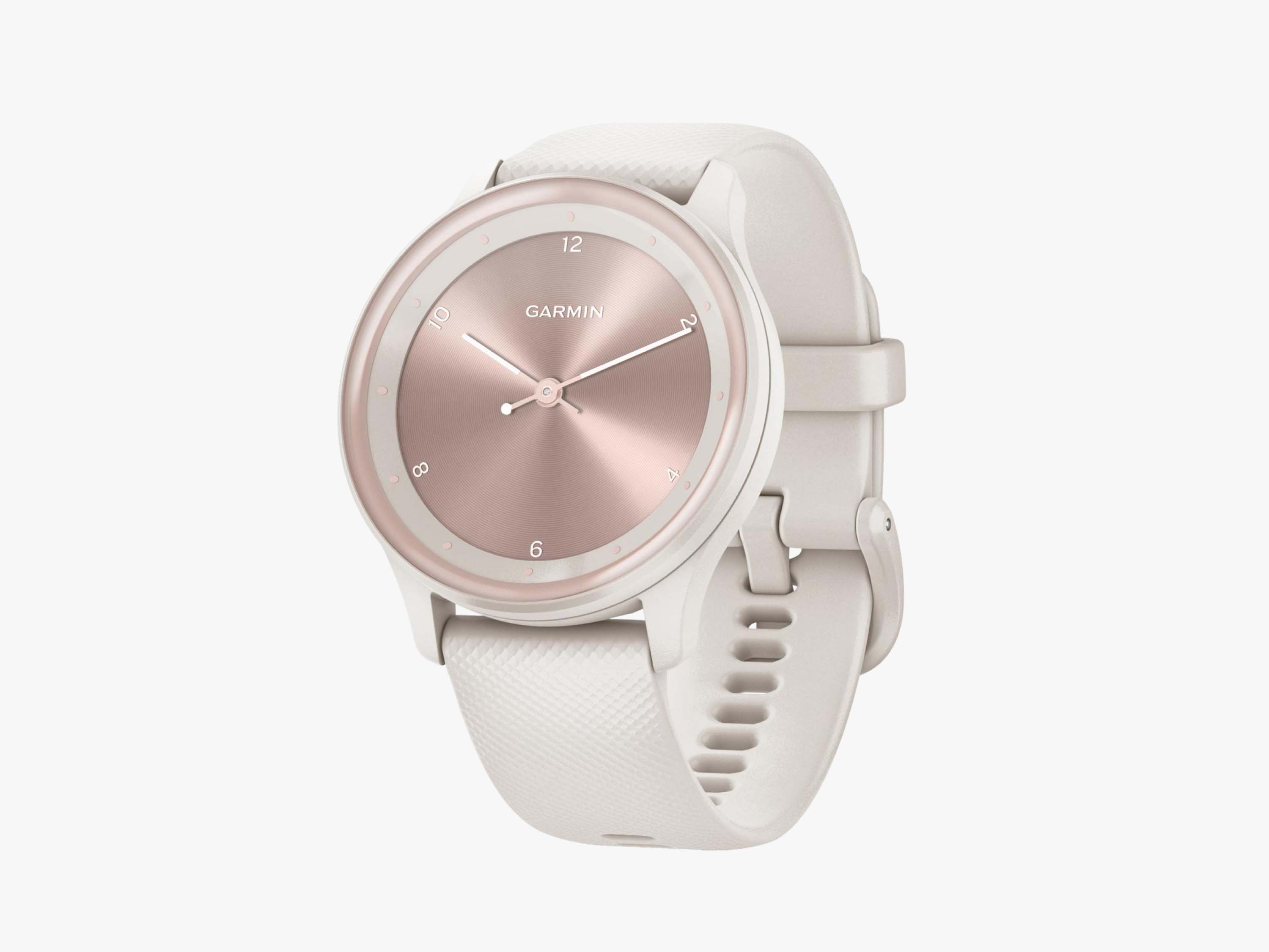 Click here to shop the Garmin Vivomove Sport Hybrid Smartwatch in Ivory