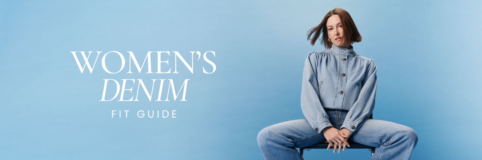 Women's denim fit guide