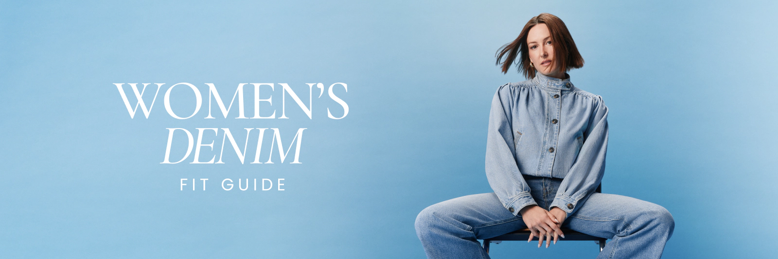 Women's denim fit guide