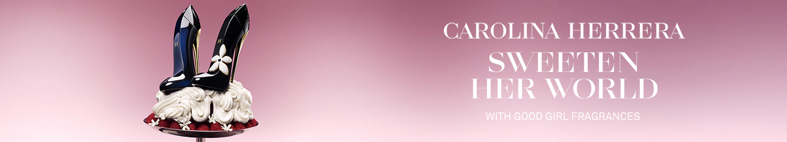 Caroline Herrera. Sweeten her world with Good Girl Fragrances
