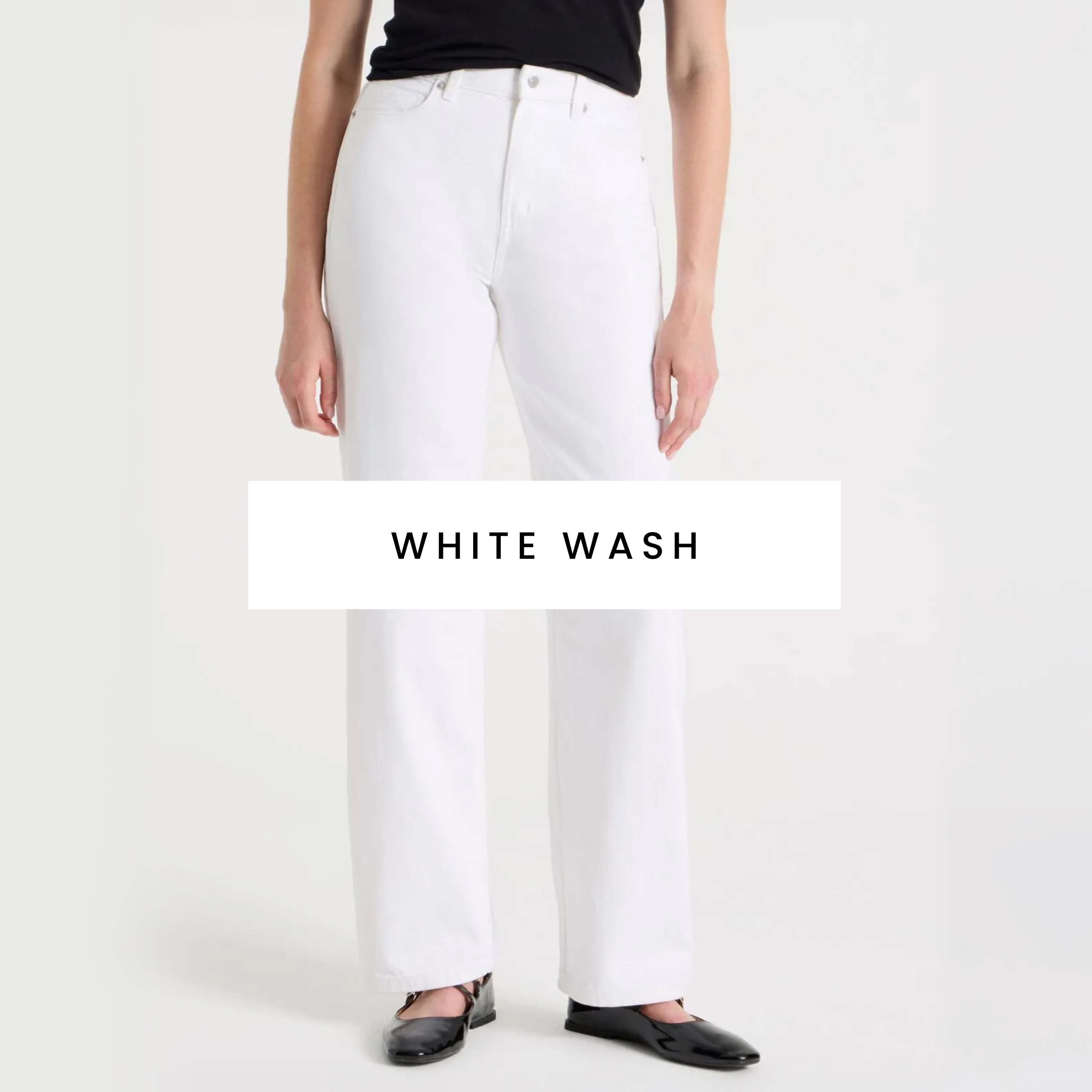 Shop Black Wash Jeans now