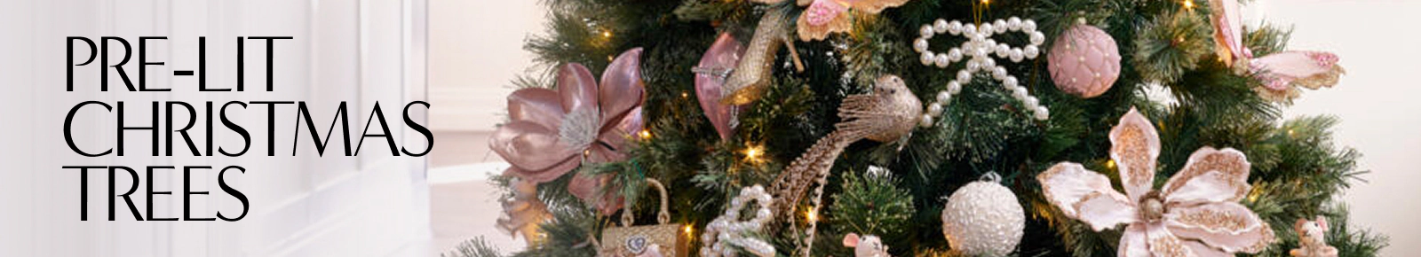 Pre-Lit Christmas Trees