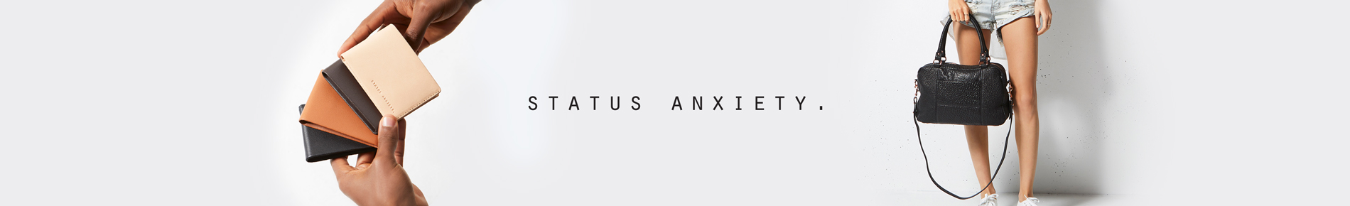 status anxiety shoulder bolsa