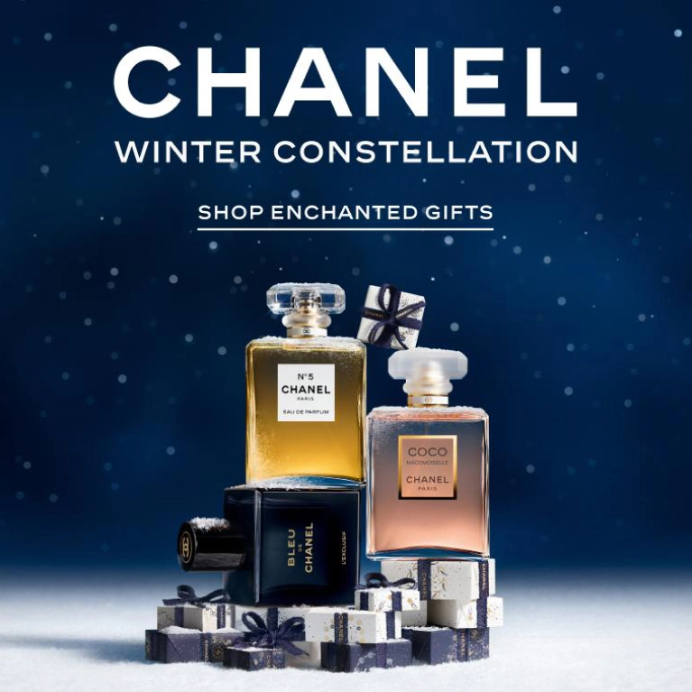 Chanel Winter Constellation. Click here to shop enchanted gifts