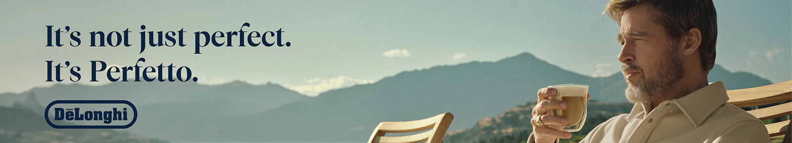 DeLonghi. Perfetto, from bean to cup.