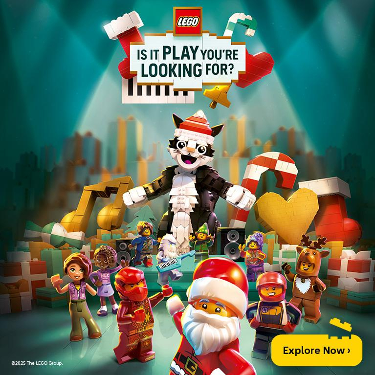 Is it play you're looking for? Explore Lego now
