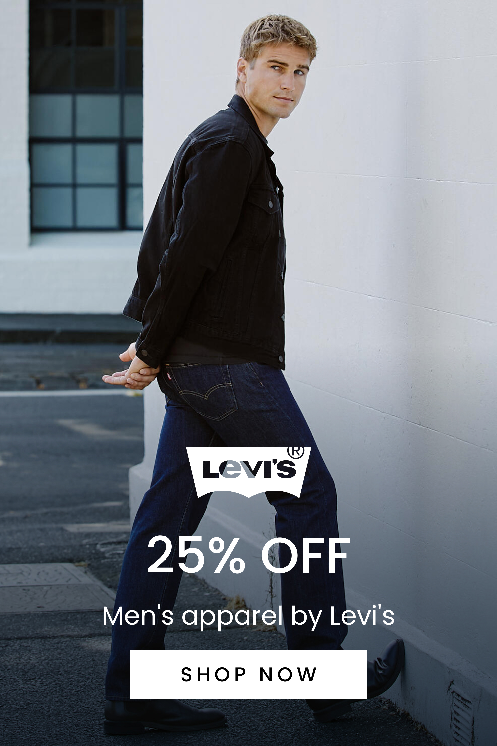 LEVIS 25% OFF Mens apparel by Levis. Shop Now
