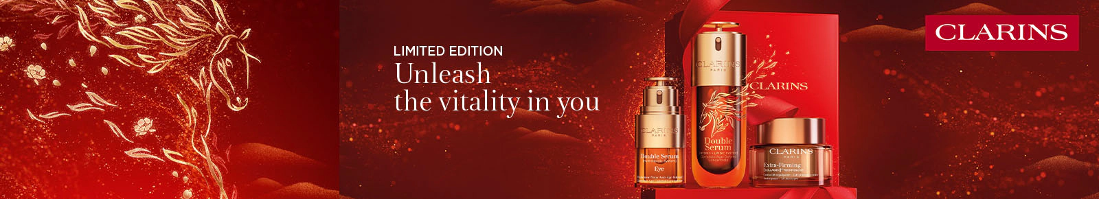 LIMITED EDITION
Unleash the vitality in you
CLARINS