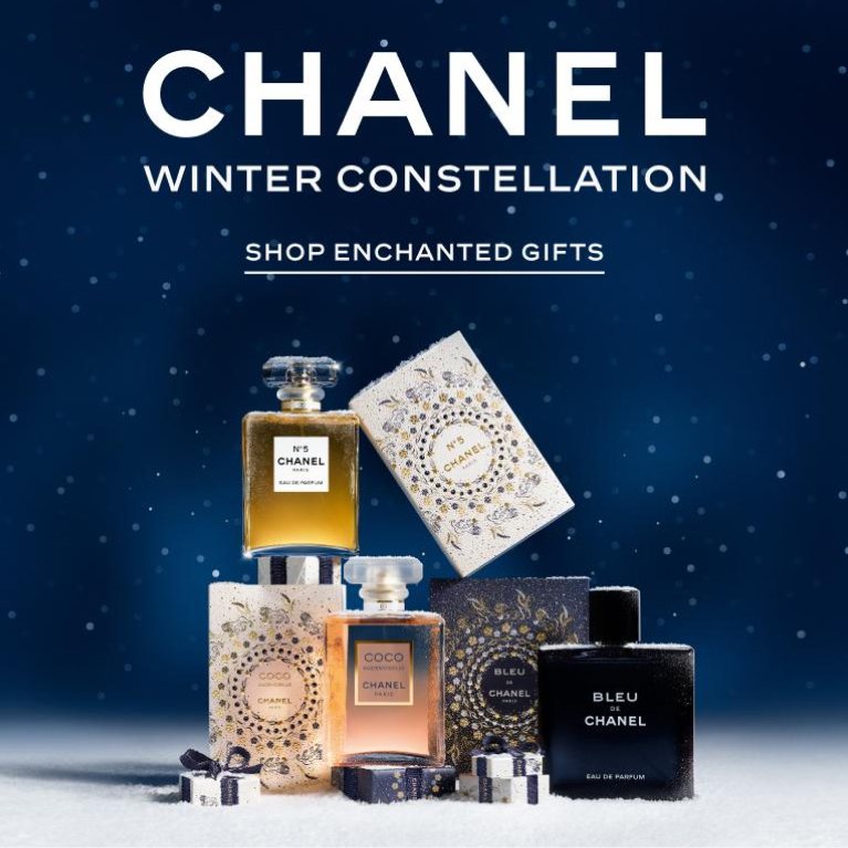 Chanel Winter Constellation. Click here to shop enchanted gifts