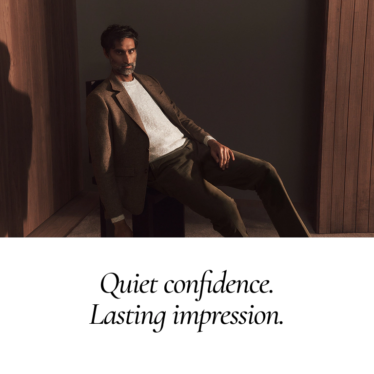 Quiet confidence. Lasting impression.