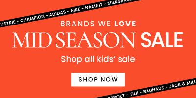 Shop the kids mid season sale. Click here to shop now.