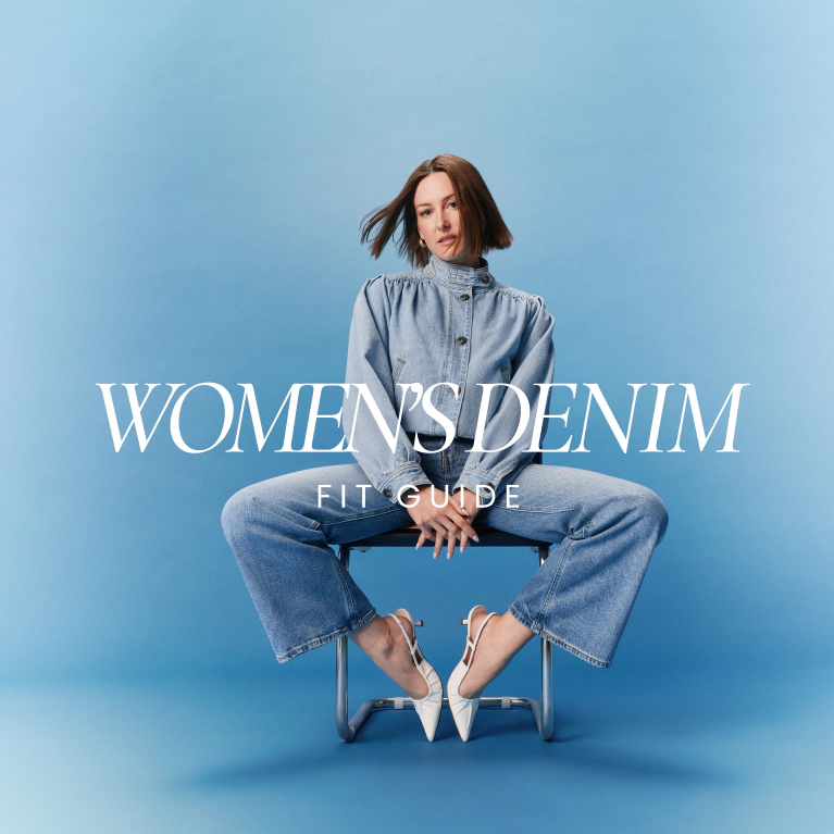 Women's denim fit guide