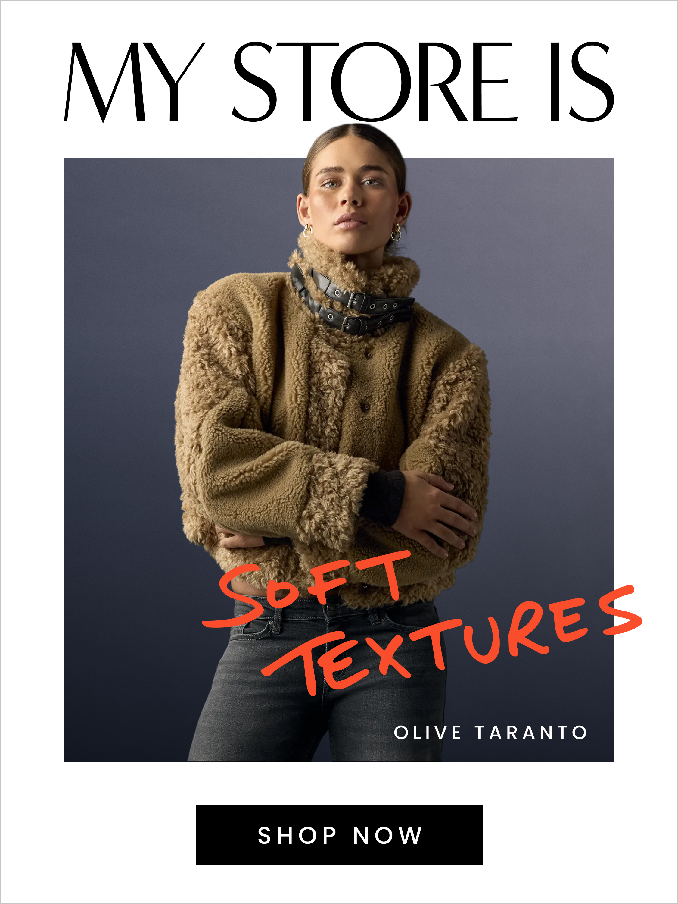 My store is soft textures. Click here to shop now.