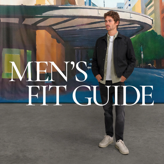 Men's Fit Guide. Shop now.