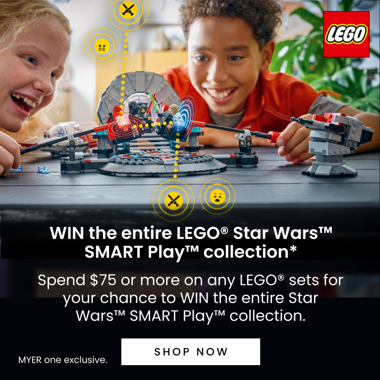 Win the entire LEGO® Star Wars™ SMART Play™ collection*. Shop Now.
