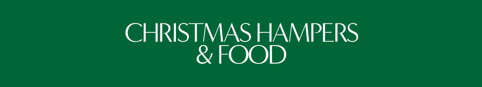 Christmas Hampers & Food