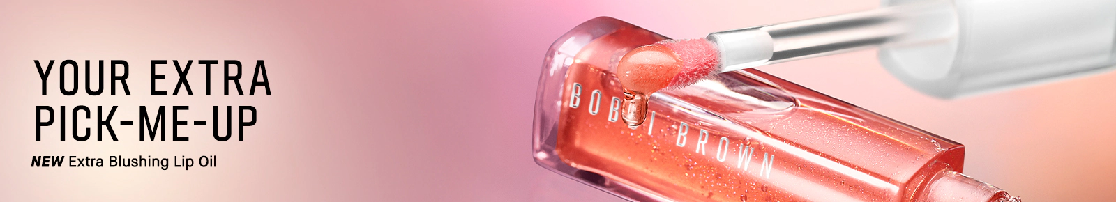 Your extra pick-me-up. New Extra Blushing Lip Oil.
