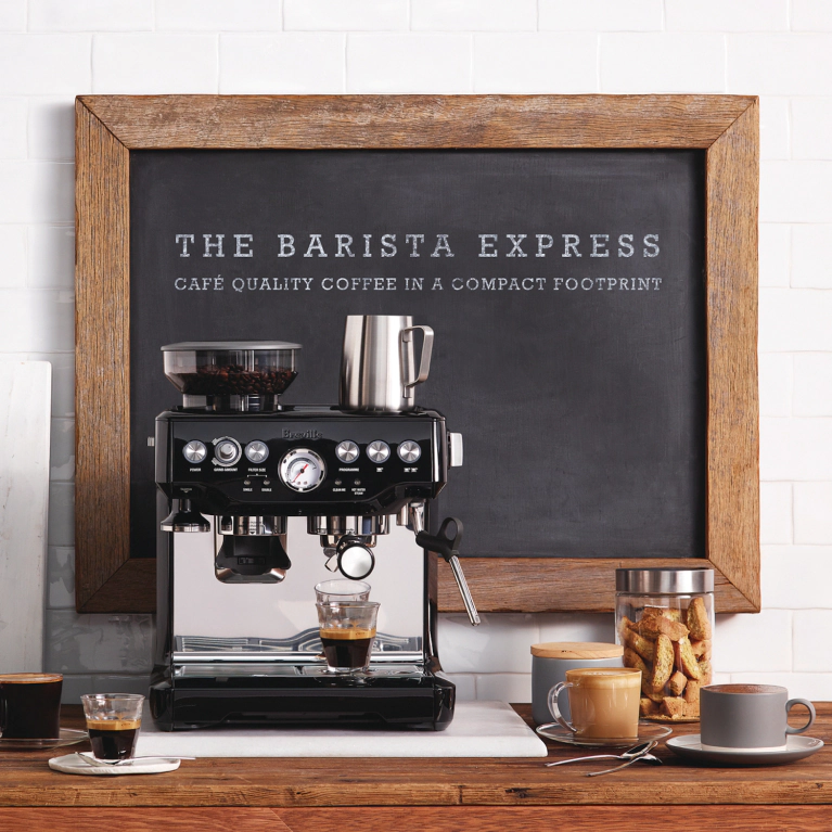 Click here to shop the Barista Express coffee machine