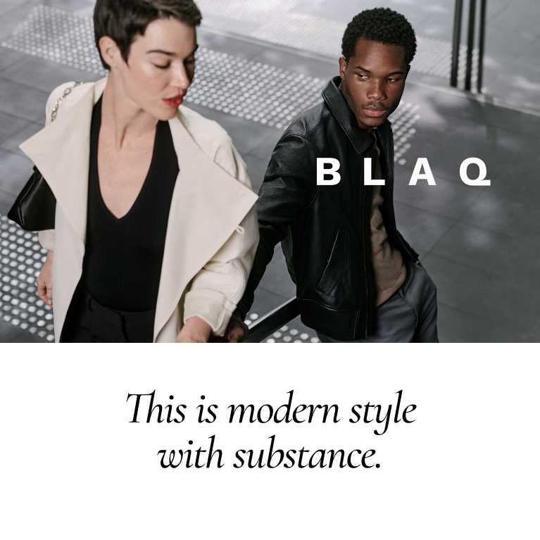 This is modern style with substance.