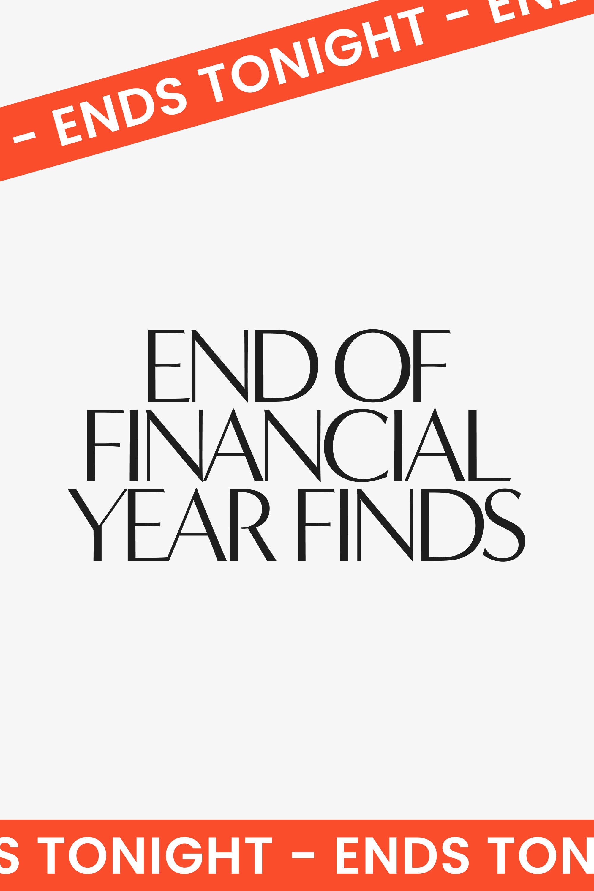 EOFY ends tonight