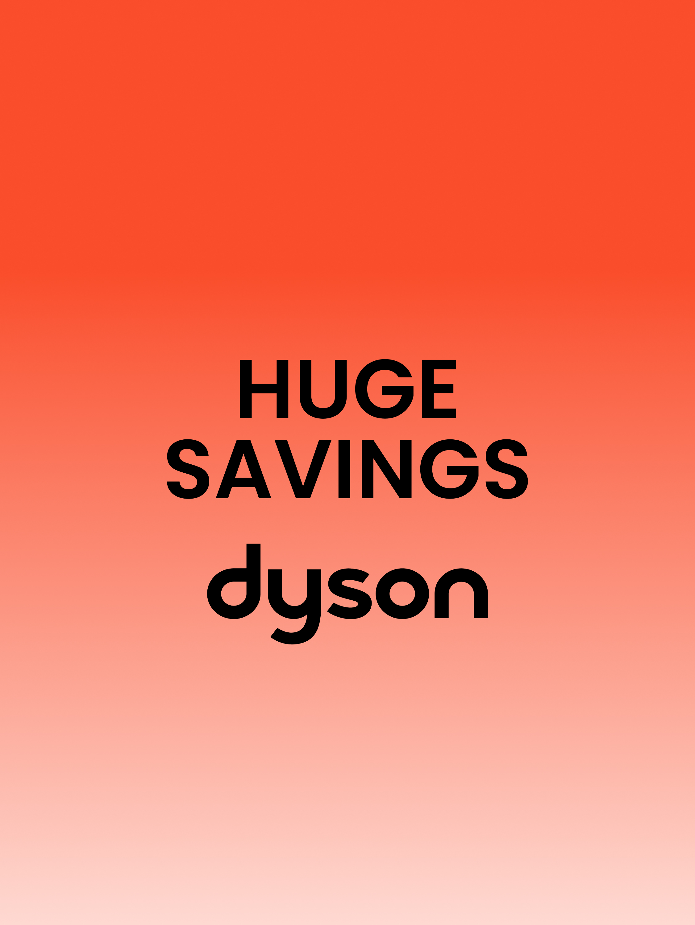 Click here to shop huge savings on DYSON now.