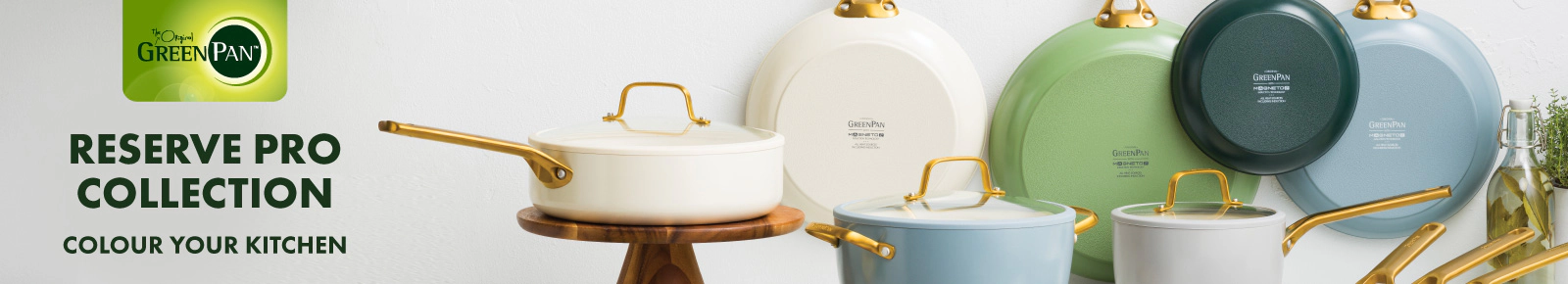 GreenPan Pfas-free since day one. Air fry in colour