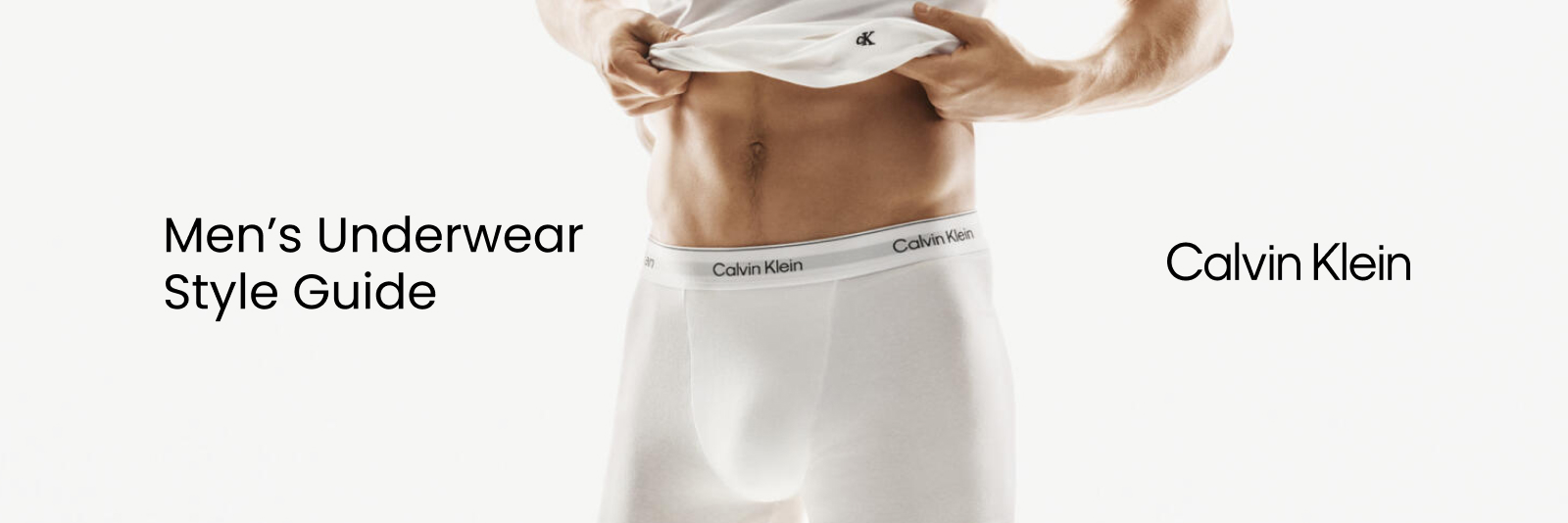 Calvin Klein
Men's Underwear Style Guide