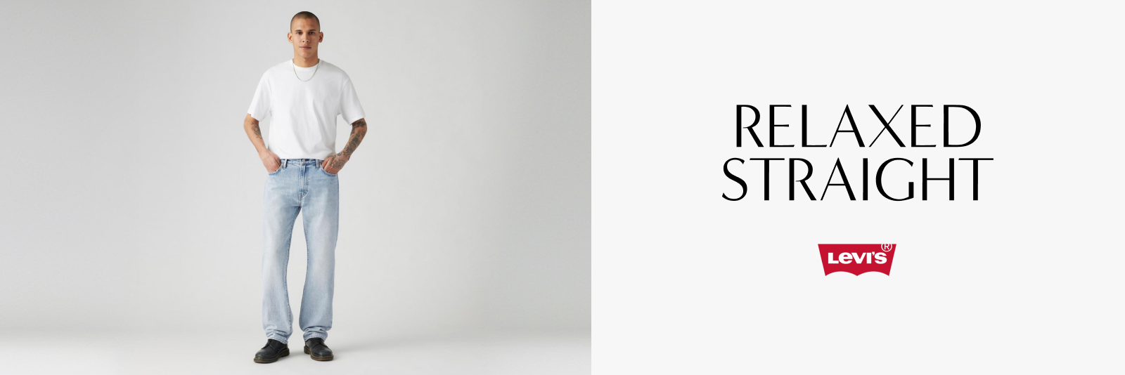 Levi's. Relaxed Straight. Shop Now.
