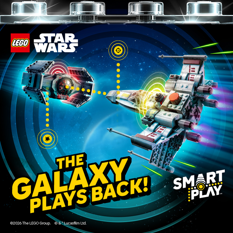 LEGO Star Wars Smart Play. The Galaxy plays back!