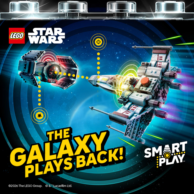 LEGO Star Wars Smart Play. The Galaxy plays back!