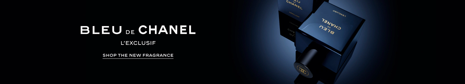 Bleu de Chanel L'Exclusif. Click here to shop the new fragrance.