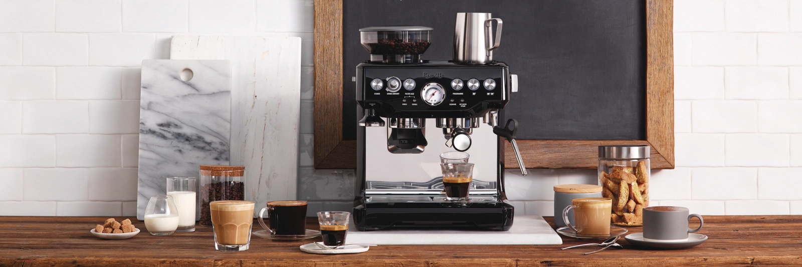 Click here to shop the Barista Express coffee machine
