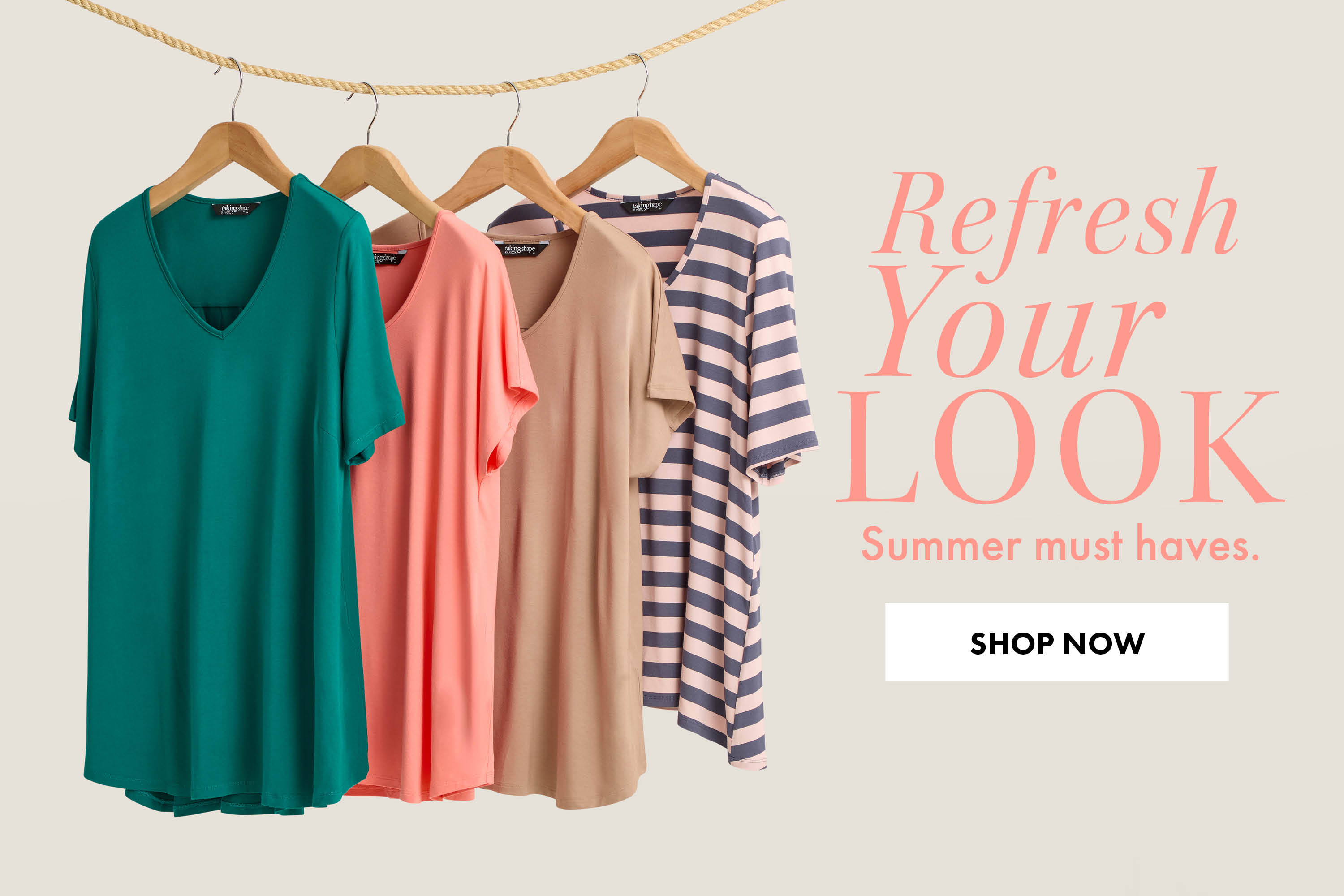 Refresh your look with these summer must haves. Click here to shop now.