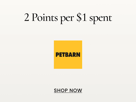 2 Points per $1 spent
SHOP NOW