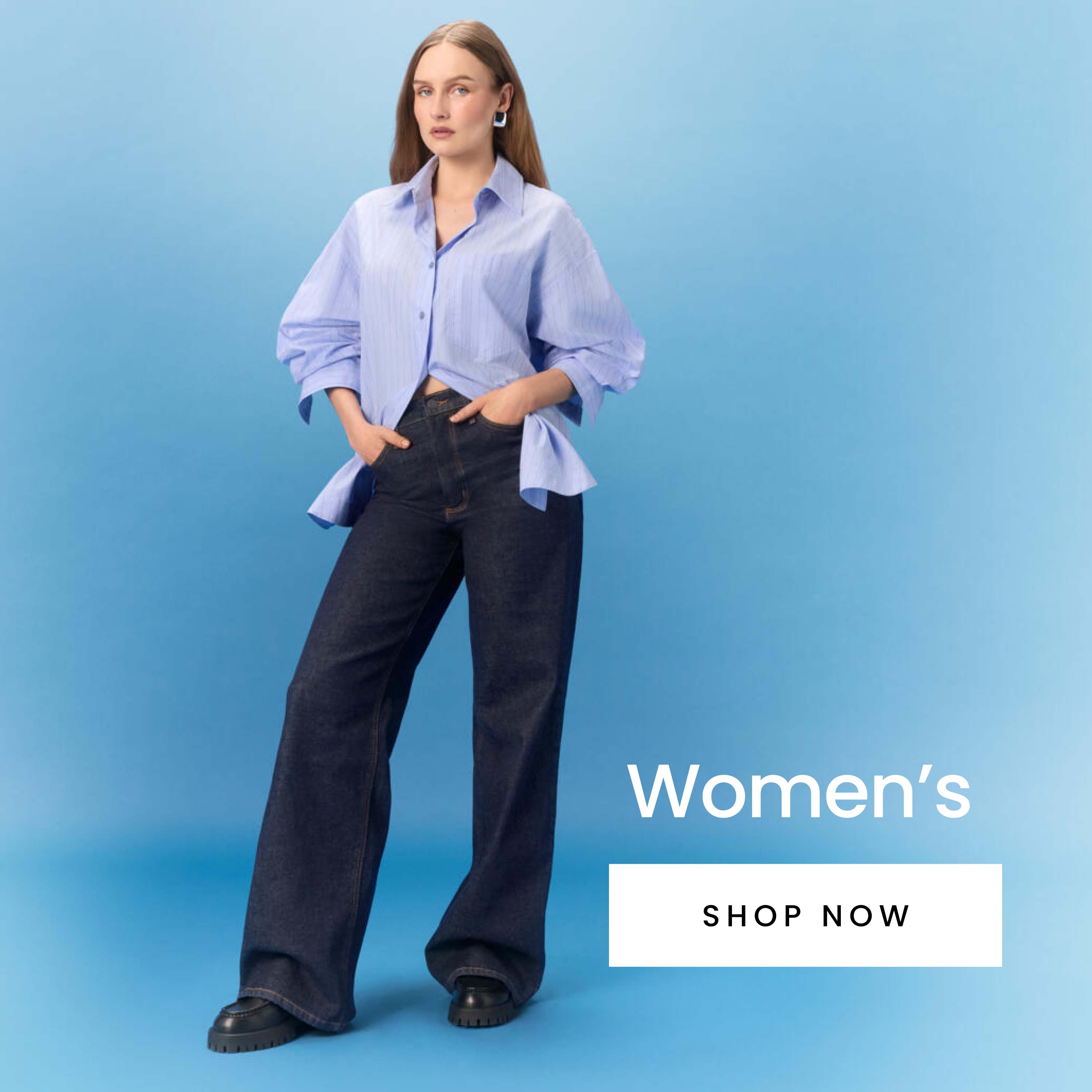 Women's Denim. Shop now.