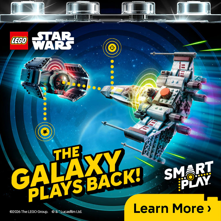 LEGO Star Wars Smart Play. The Galaxy plays back!