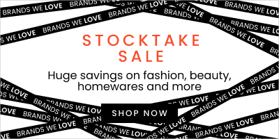 Shop the stocktake sale Brands We Love. Click here to shop now.