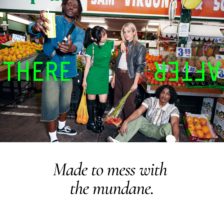 Made to mess with the mundane.