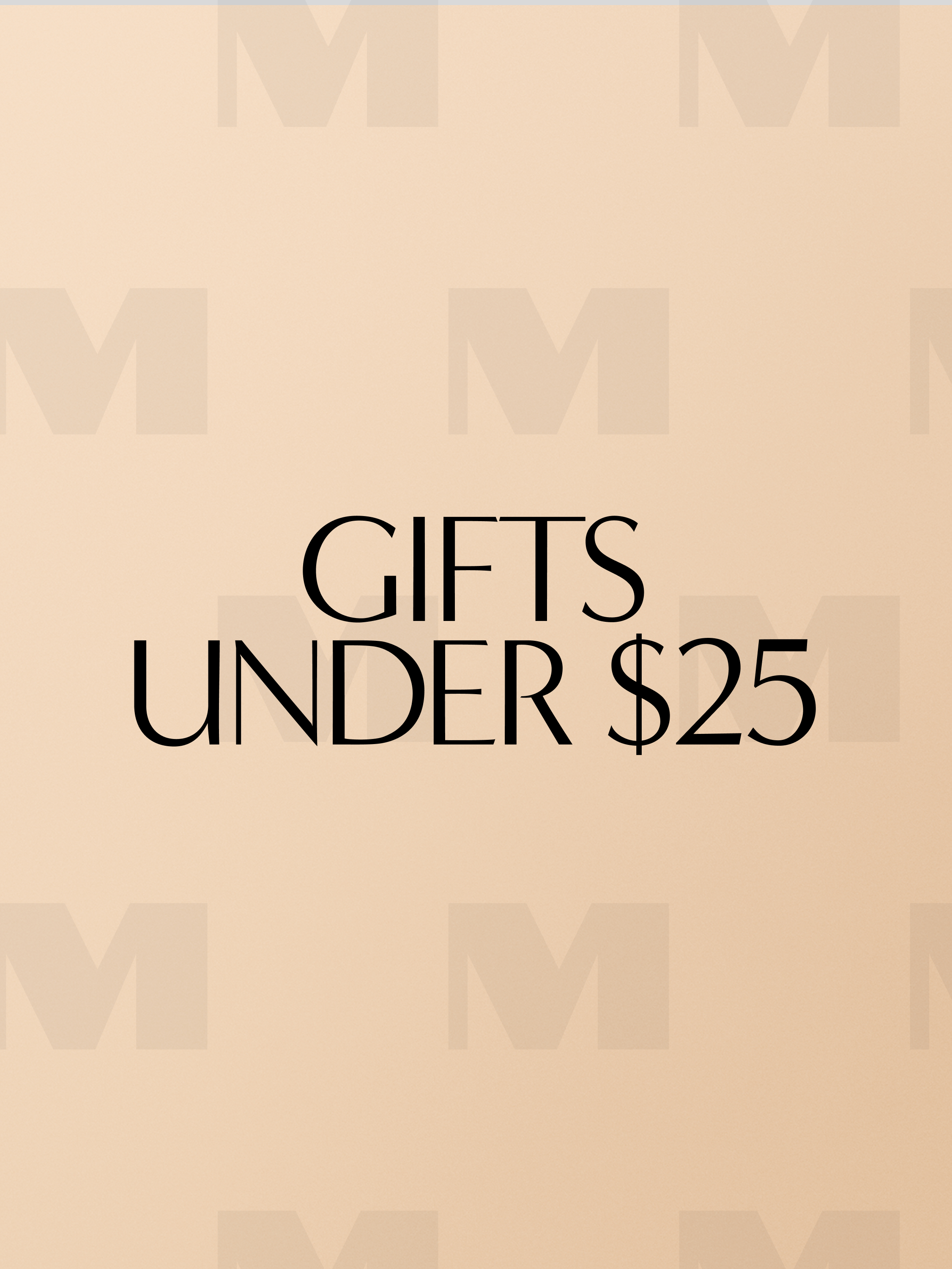 Gifts Under $25