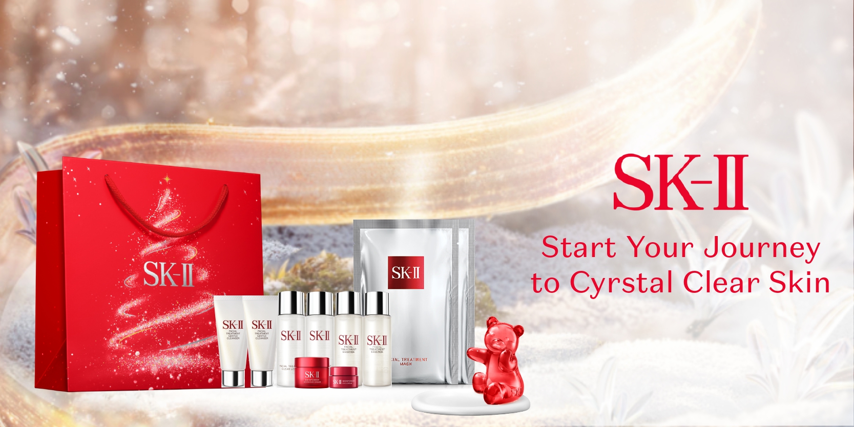 SK-II start your journey to crystal clear skin. Click here to shop now.