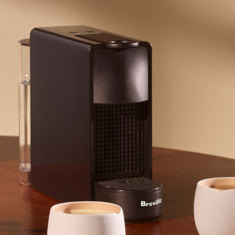 Click here to shop Nespresso Breville Essenza Mini coffee machine