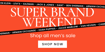 Shop the men's Super Brand Weekend sale. Click here to shop now.