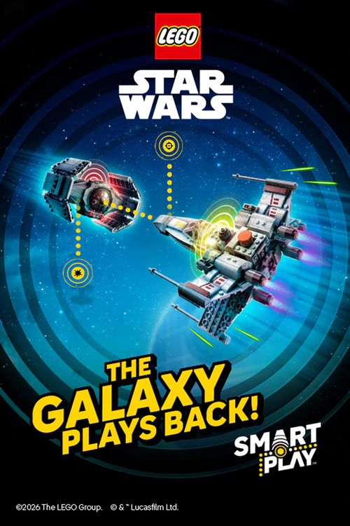 Lego Star Wars. The Galaxy Plays Back! Smart Play. Learn More.