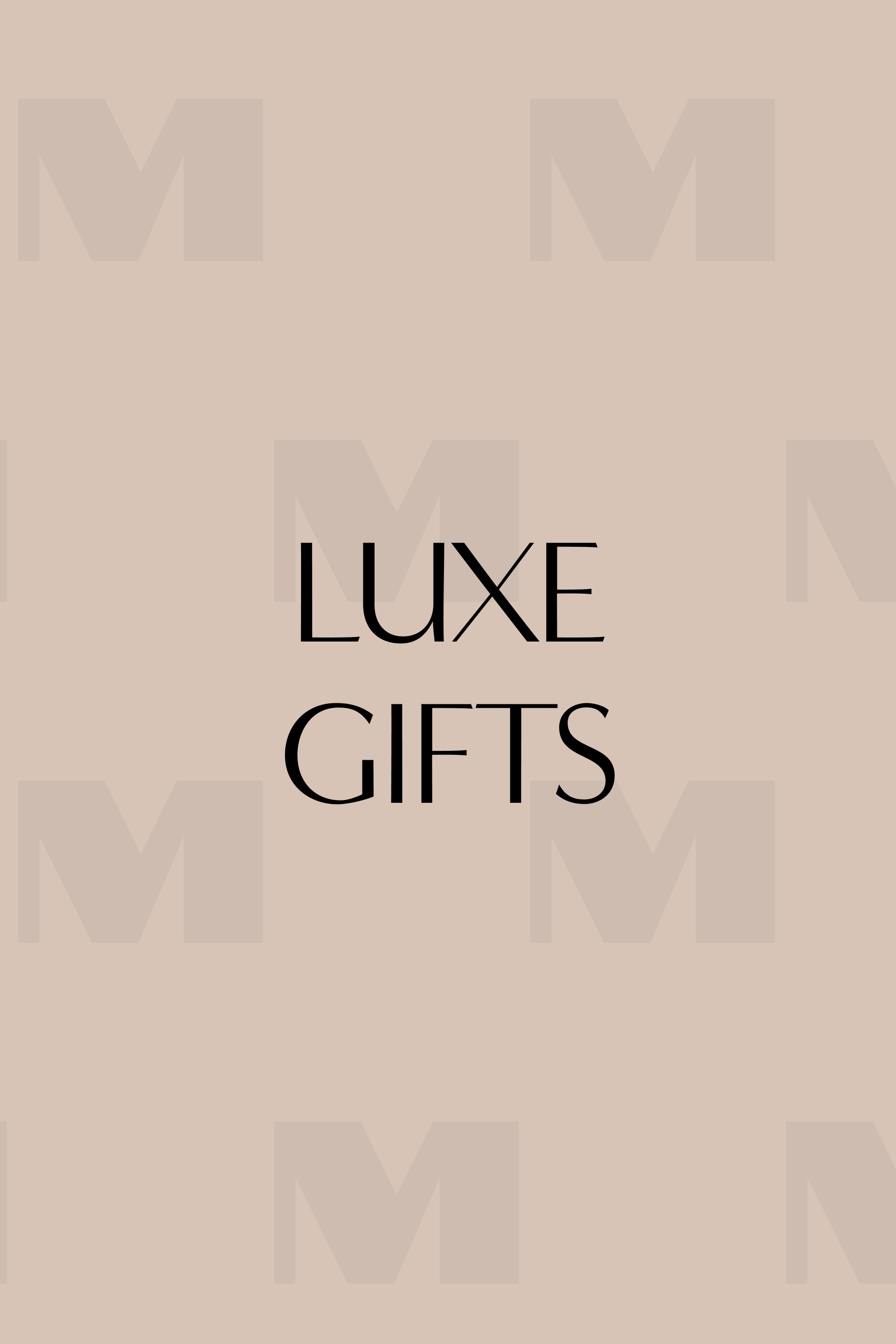 Luxe Gifts. Shop Now.