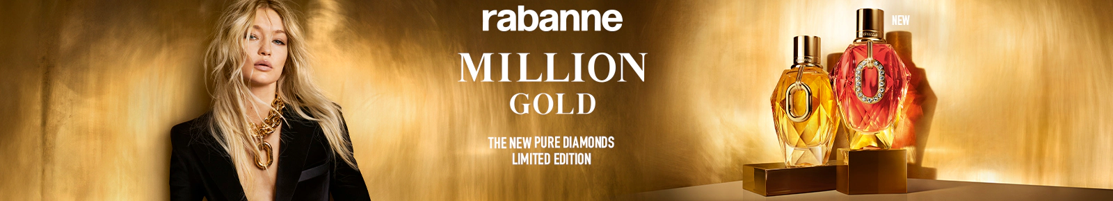 Rabanne Million Gold The New Pure Diamonds Limited Edition