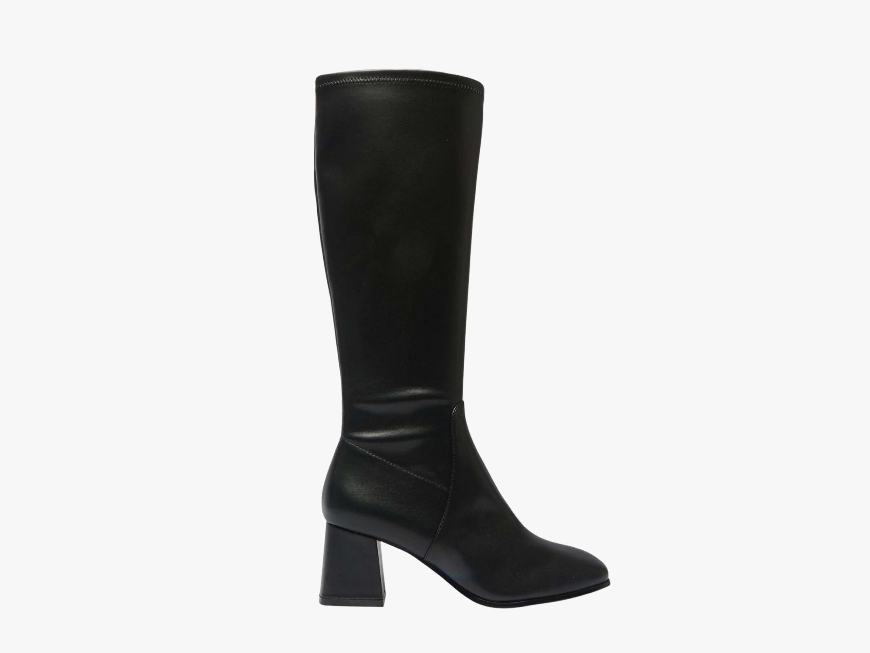 Click here to shop the Sandler Heritage Knee Boots in Black Stretch