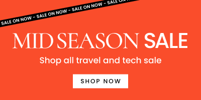 Shop the travel & tech mid season sale. Click here to shop now.